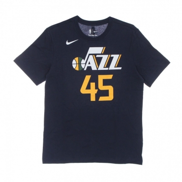 maglietta uomo nba essential tee no 45 donovan mitchell utajaz COLLEGE NAVY