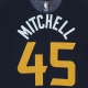 maglietta uomo nba essential tee no 45 donovan mitchell utajaz COLLEGE NAVY