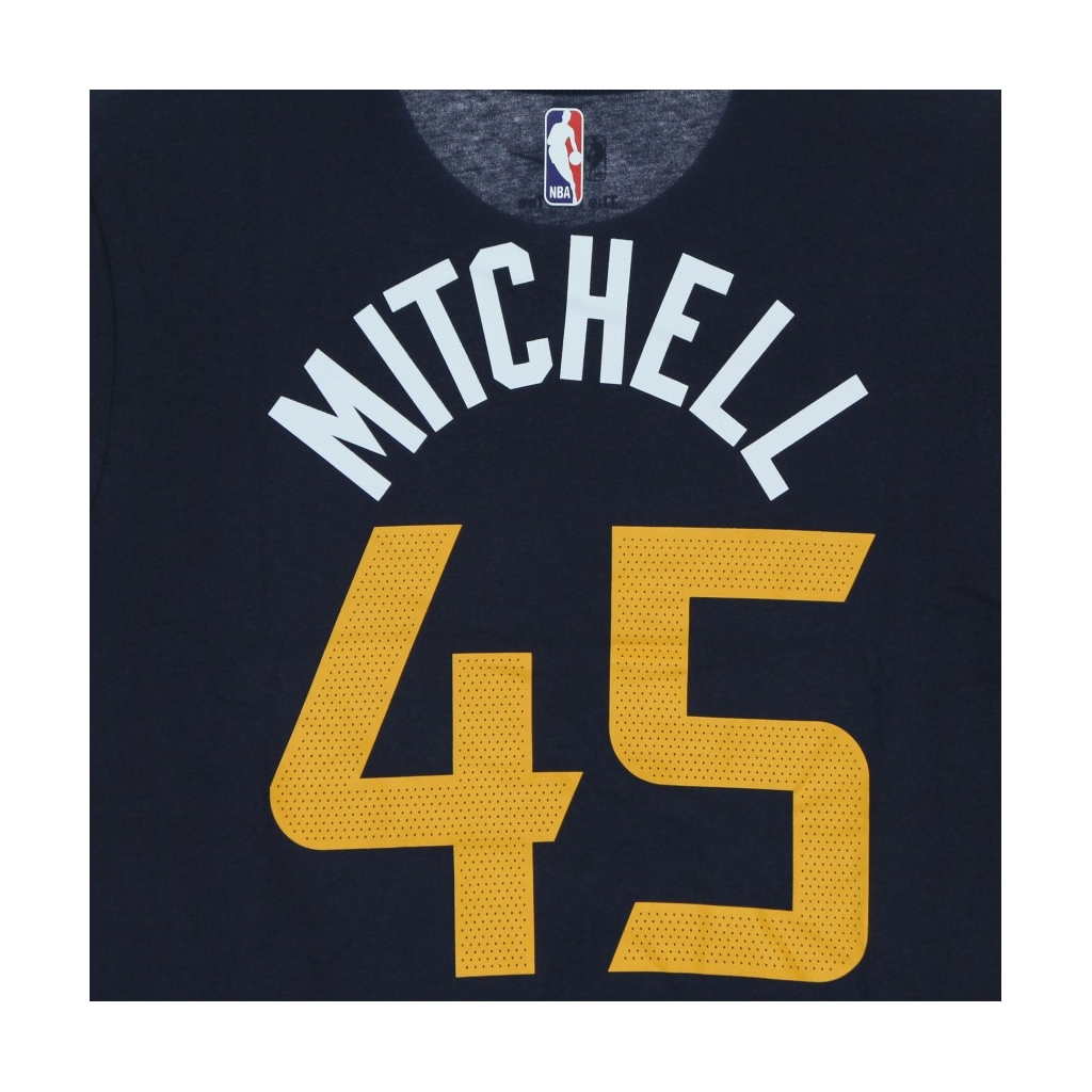 maglietta uomo nba essential tee no 45 donovan mitchell utajaz COLLEGE NAVY