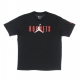 maglietta uomo nba courtside statement tee houroc BLACK