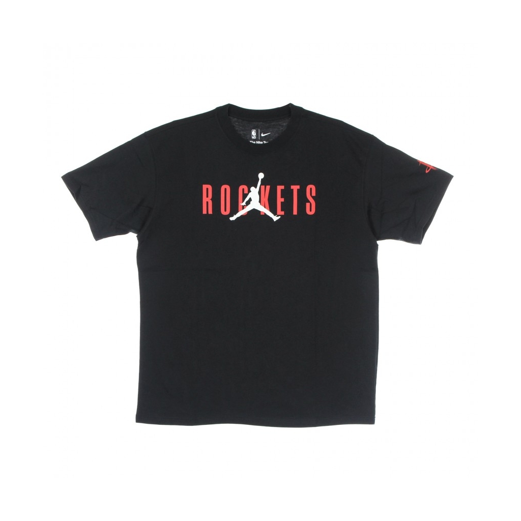 maglietta uomo nba courtside statement tee houroc BLACK