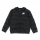 piumino ragazzo therma fit downfill jacket BLACK/BLACK/WHITE