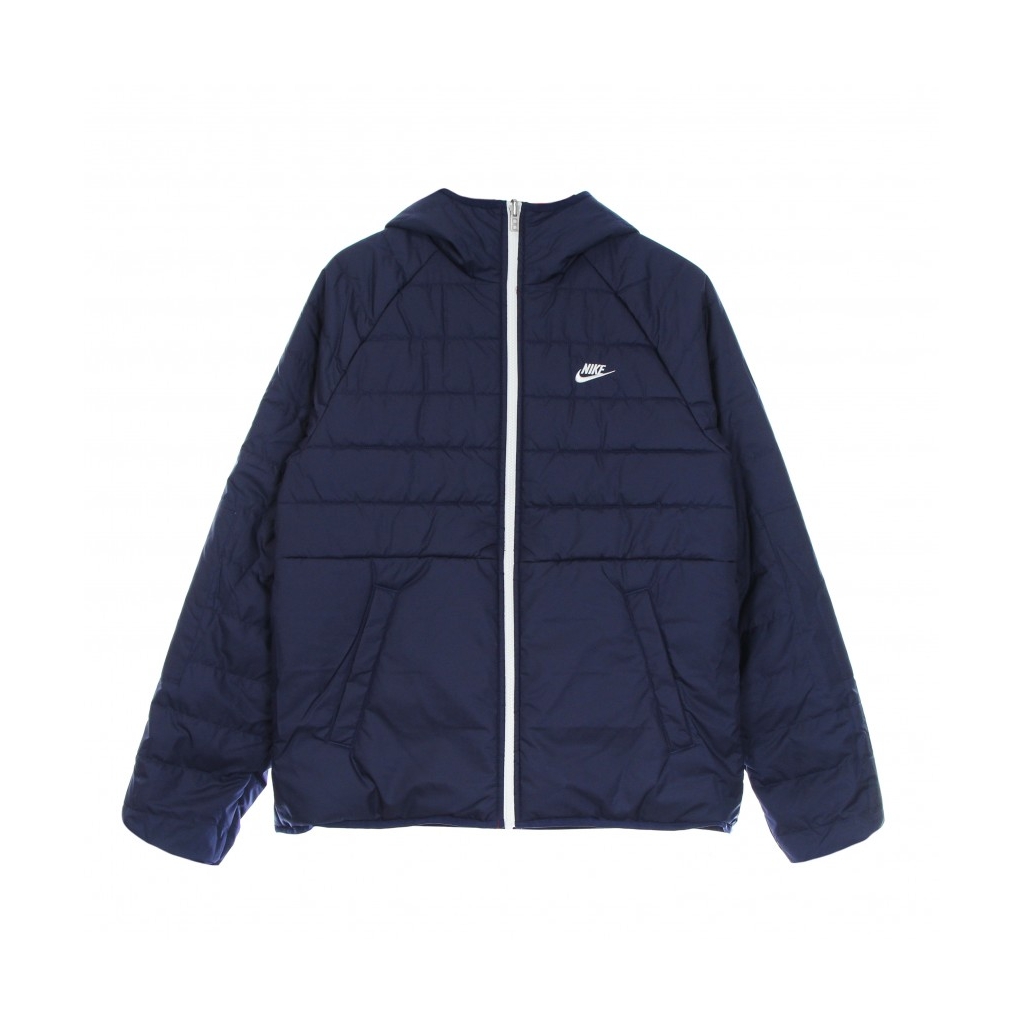 piumino uomo therma fit legacy reversible hooded jacket GYM RED/MIDNIGHT NAVY/SAIL