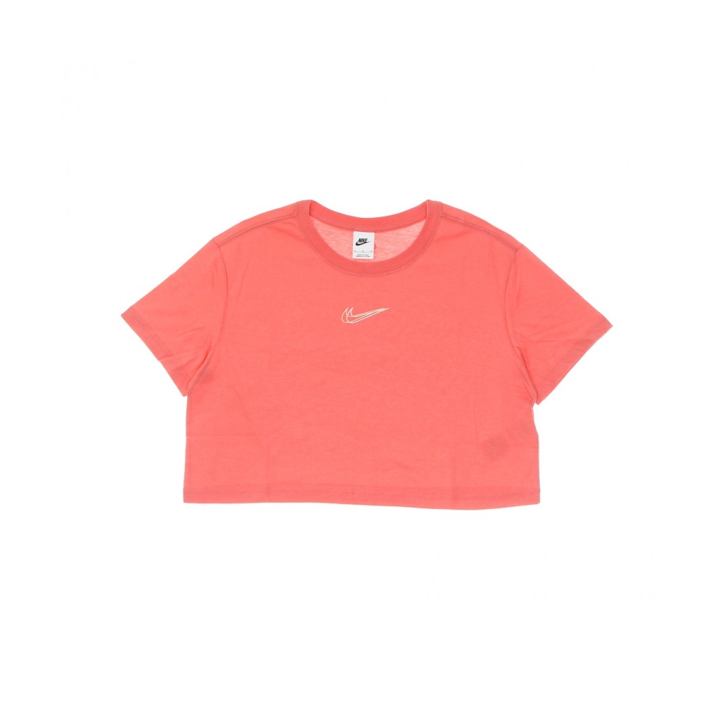 maglietta corta donna w cropped dance tee PINK SALT