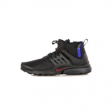 scarpa alta uomo air presto mid utility BLACK/TEAM RED/ANTHRACITE/RACER BLUE