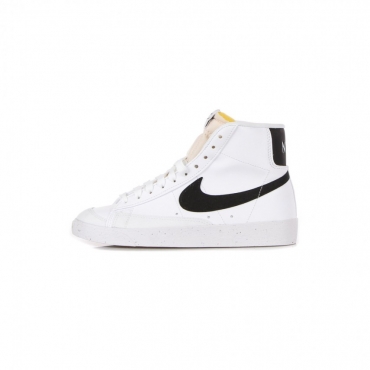 scarpa alta donna w blazer mid 77 next nature WHITE/BLACK