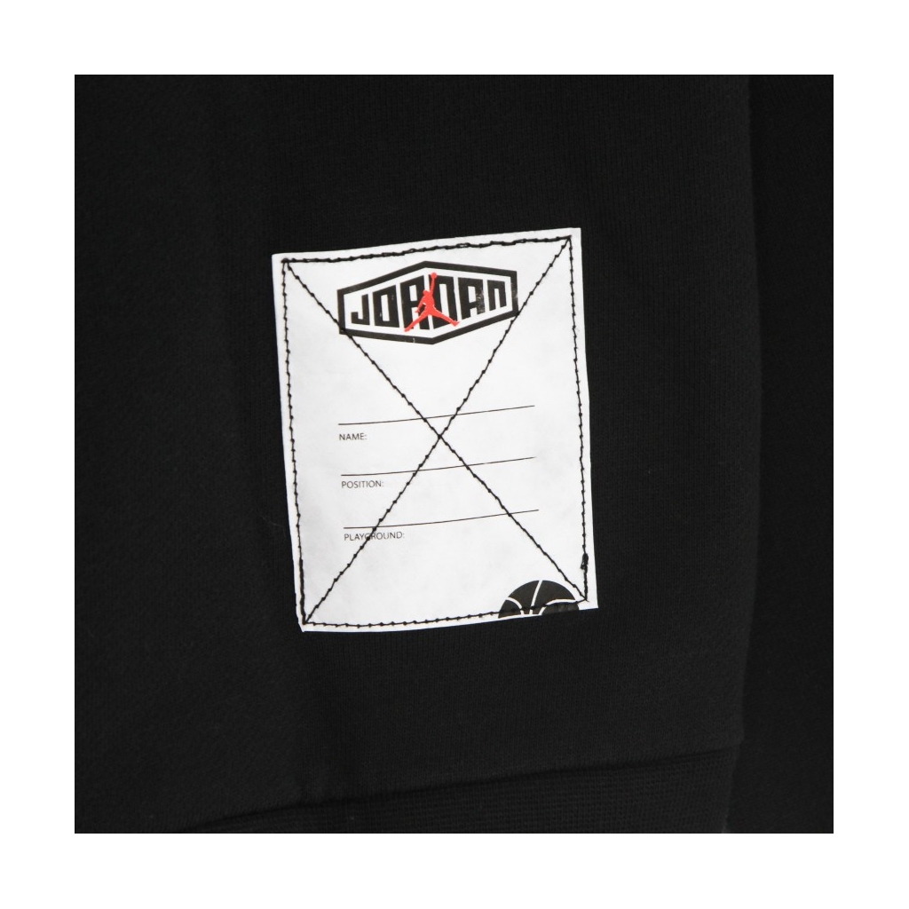 felpa girocollo uomo sport dna hbr fleece crew BLACK