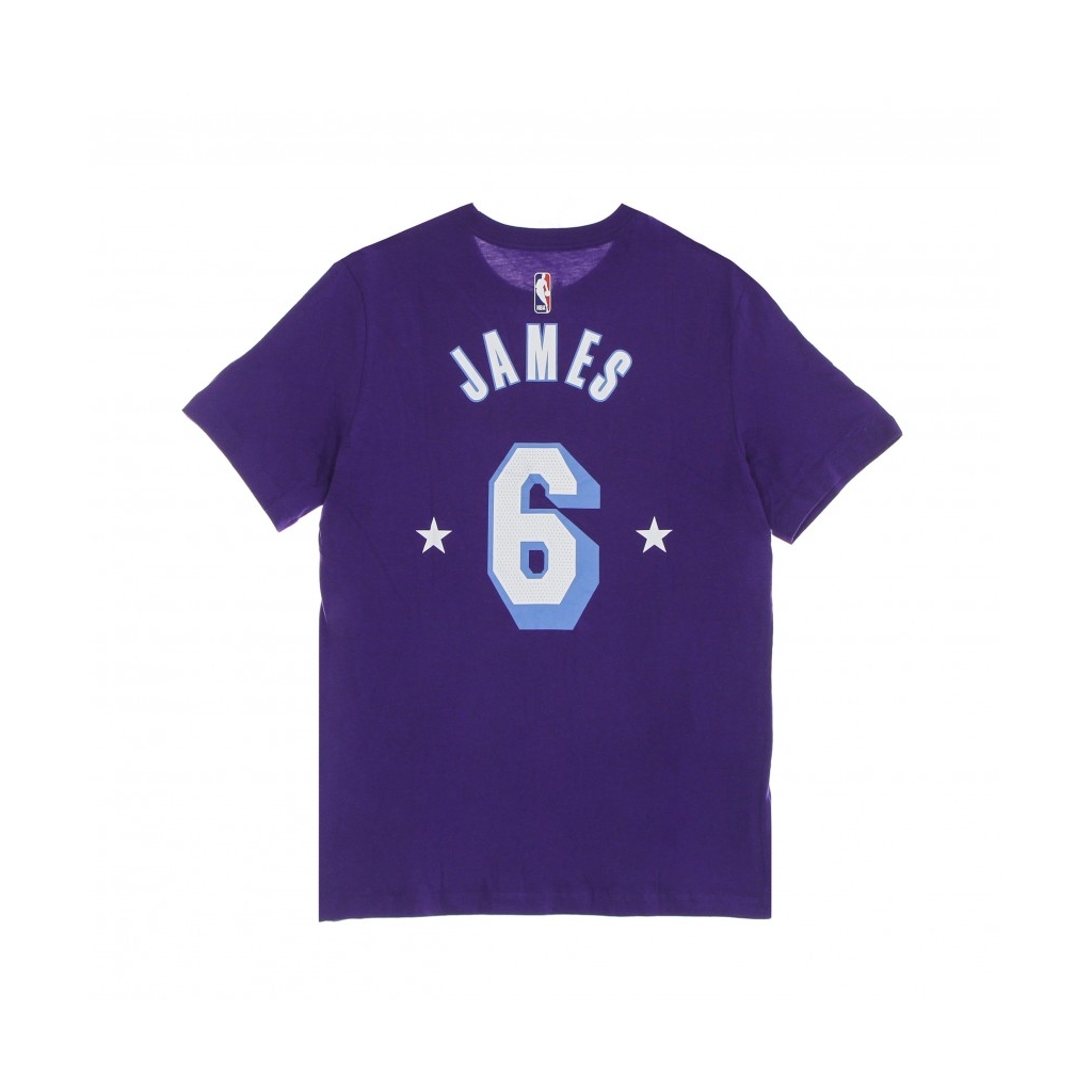 maglietta uomo nba essential tee no 6 lebron james loslak COURT PURPLE