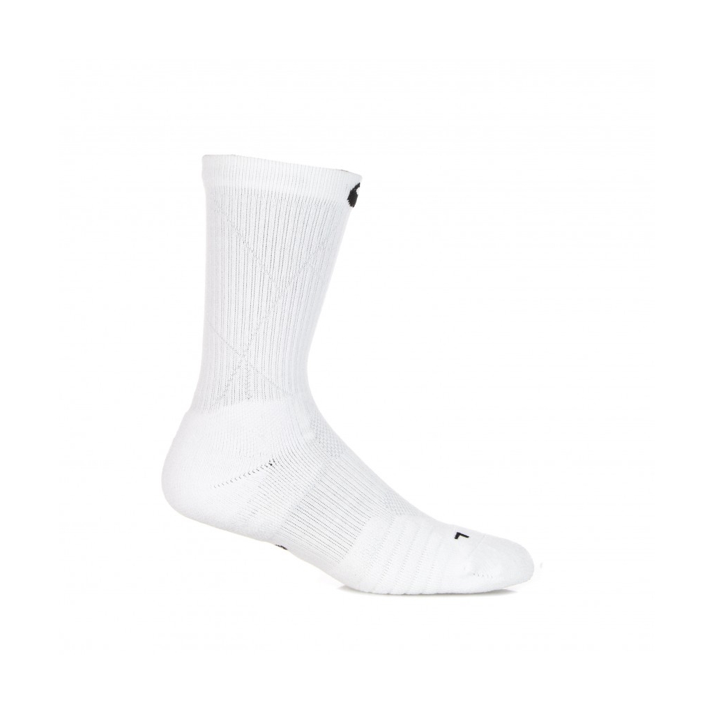calza media uomo nba elite crew 75 WHITE/BLACK