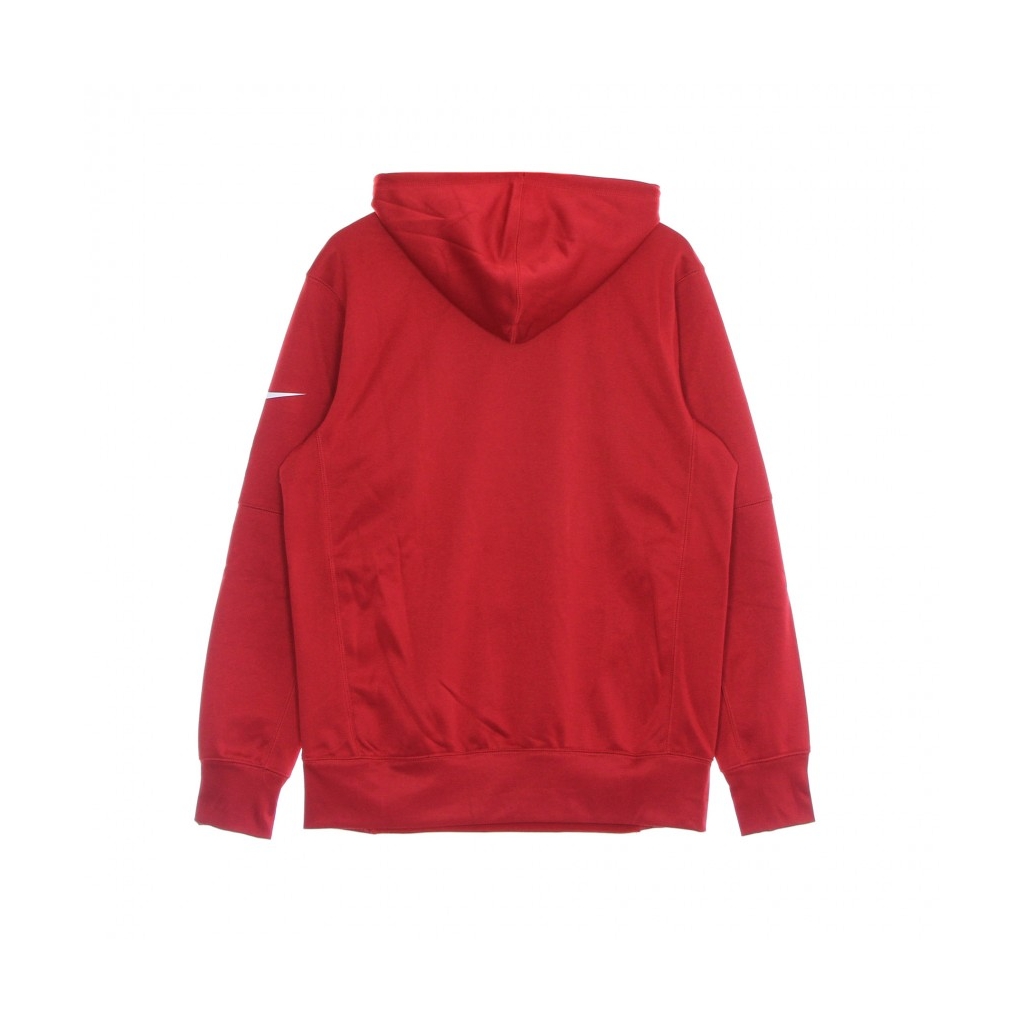 felpa cappuccio uomo nfl wordmark therma pullover hoodie saf49e GYM RED