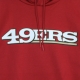 felpa cappuccio uomo nfl wordmark therma pullover hoodie saf49e GYM RED