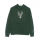 felpa cappuccio ragazzo nba po fleece essential milbuc FIR