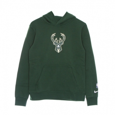 felpa cappuccio ragazzo nba po fleece essential milbuc FIR