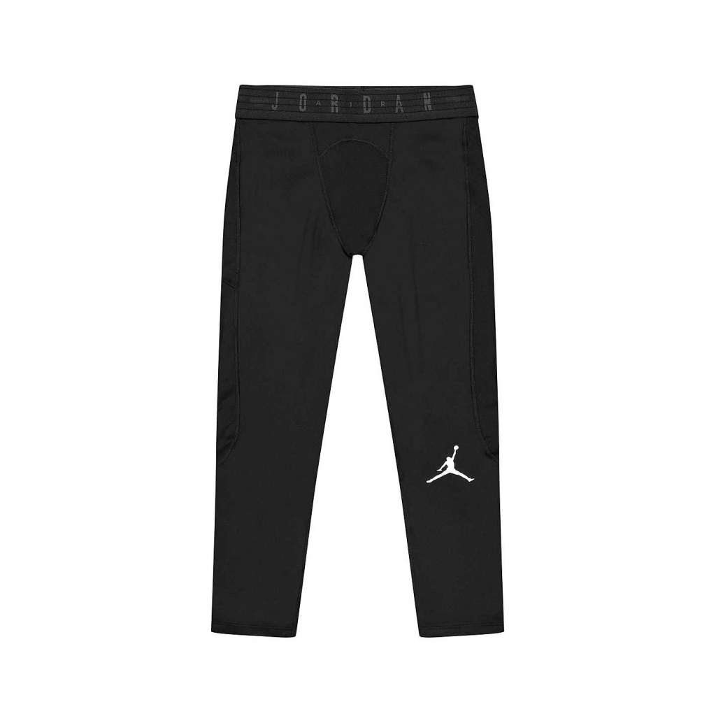 leggins uomo dri fit air 3/4 tight BLACK/WHITE