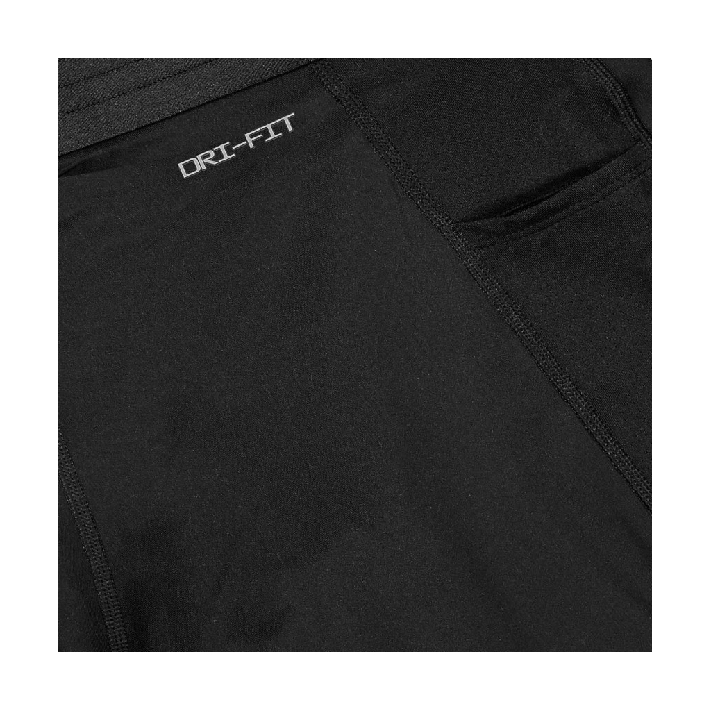 leggins uomo dri fit air 3/4 tight BLACK/WHITE