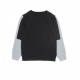 felpa girocollo bambino amplify crew BLACK