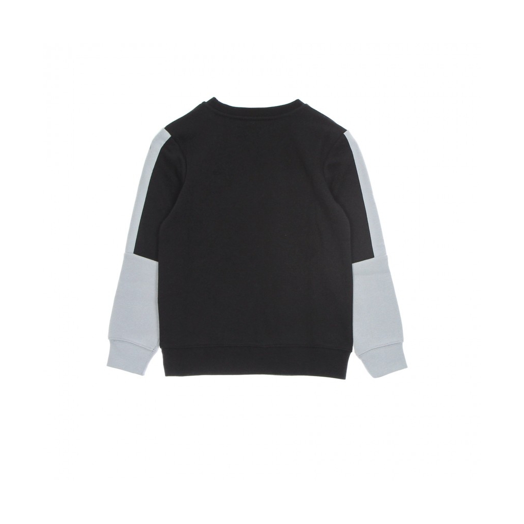 felpa girocollo bambino amplify crew BLACK