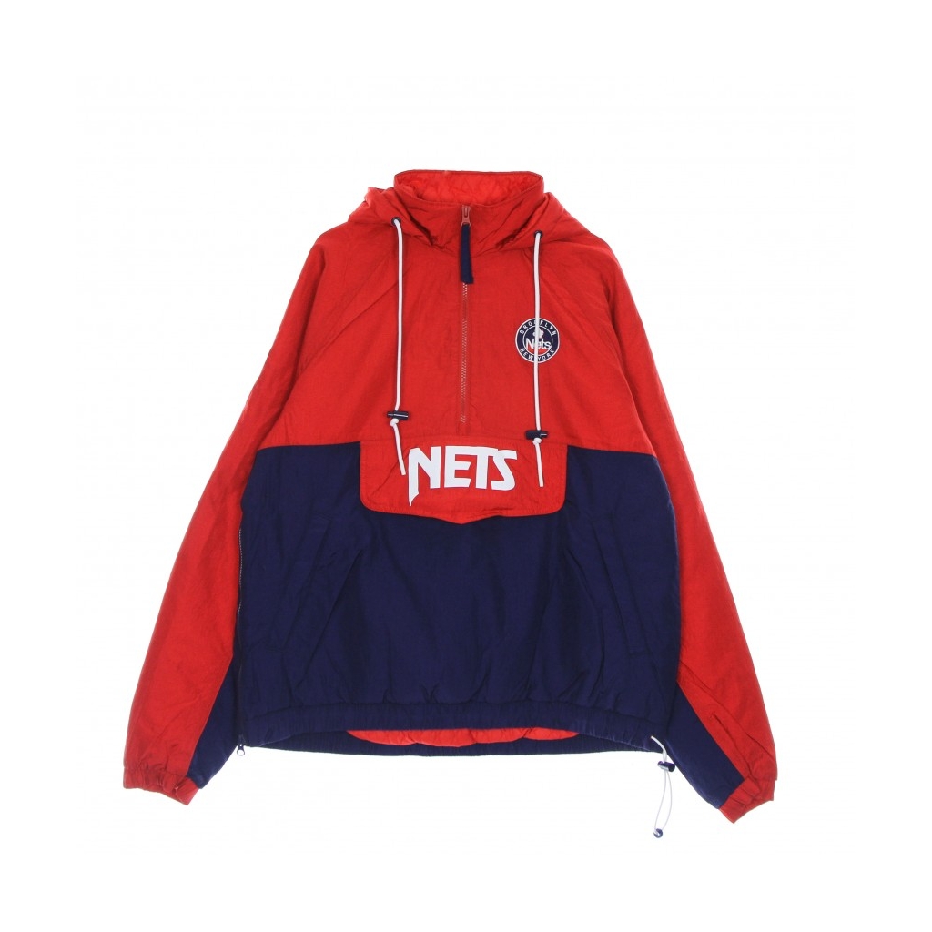 giaccone infilabile uomo nba courtside premium jacket bronet UNIVERSITY RED/BLUE VOID/WHITE