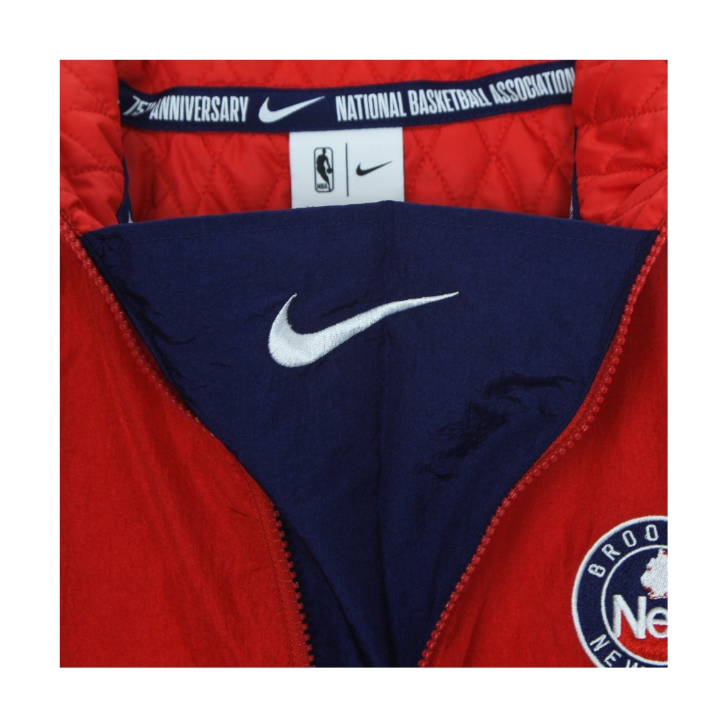 giaccone infilabile uomo nba courtside premium jacket bronet UNIVERSITY RED/BLUE VOID/WHITE