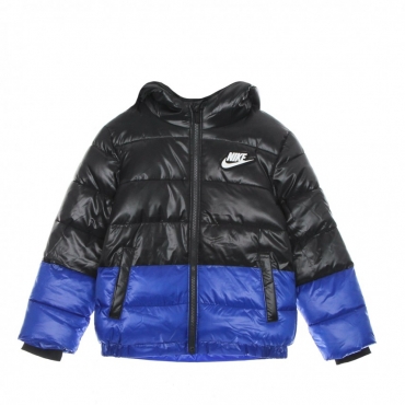 piumino bambino color block down jacket DK SMOKE GREY