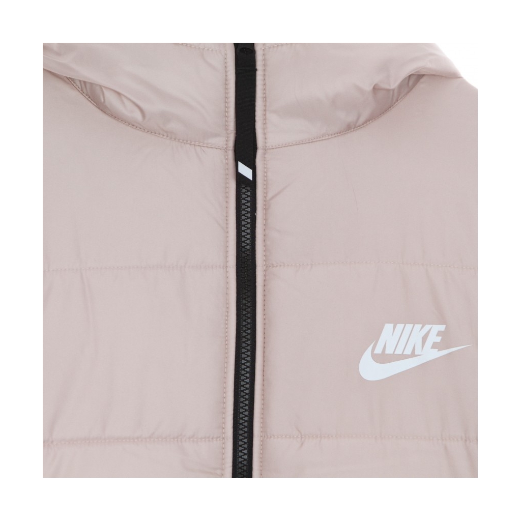 piumino lungo donna w therma fit repel classic hooded parka PINK OXFORD/BLACK/WHITE