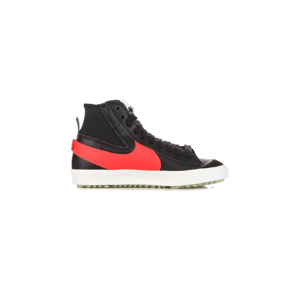 scarpa alta uomo blazer mid 77 jumbo BLACK/BRIGHT CRIMSON/SAIL/OLIVE AURA