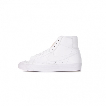 scarpa alta donna w blazer mid 77 WHITE/WHITE/WHITE/BLACK