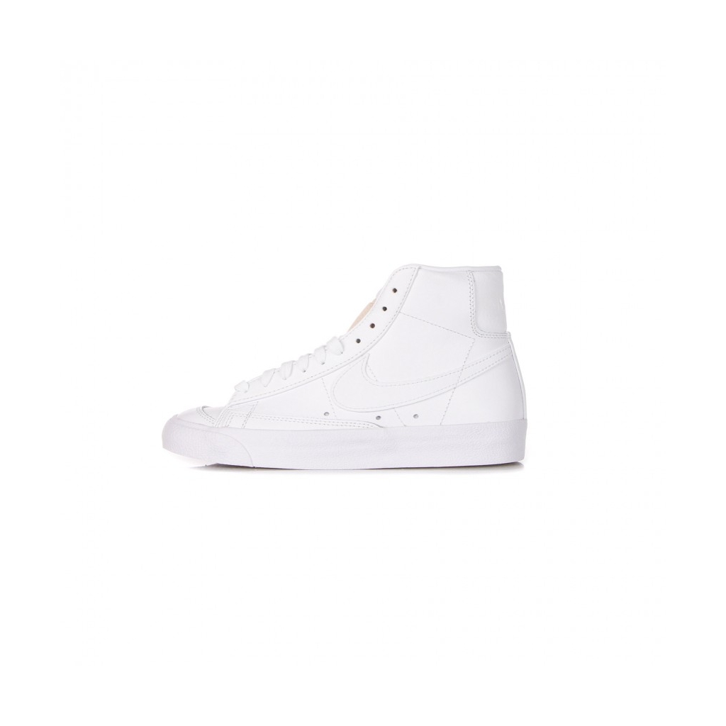 scarpa alta donna w blazer mid 77 WHITE/WHITE/WHITE/BLACK