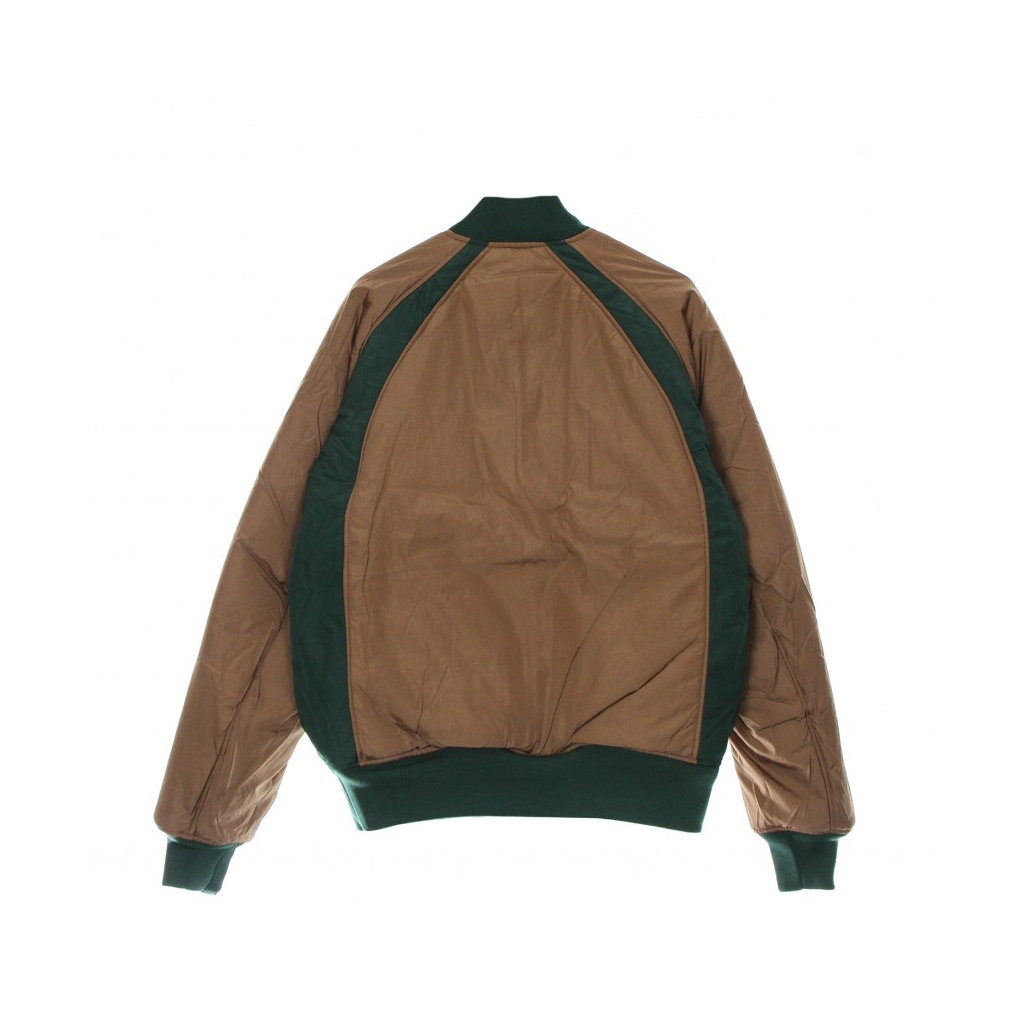 giubbotto uomo essential statement ma-1 jacket NOBLE GREEN/ARCHAEO BROWN