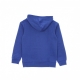 felpa cappuccio bambino metallic hybrid gifting hoodie SIGNAL BLUE