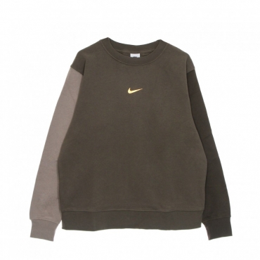 felpa girocollo donna w crew lbr swoosh IRONSTONE