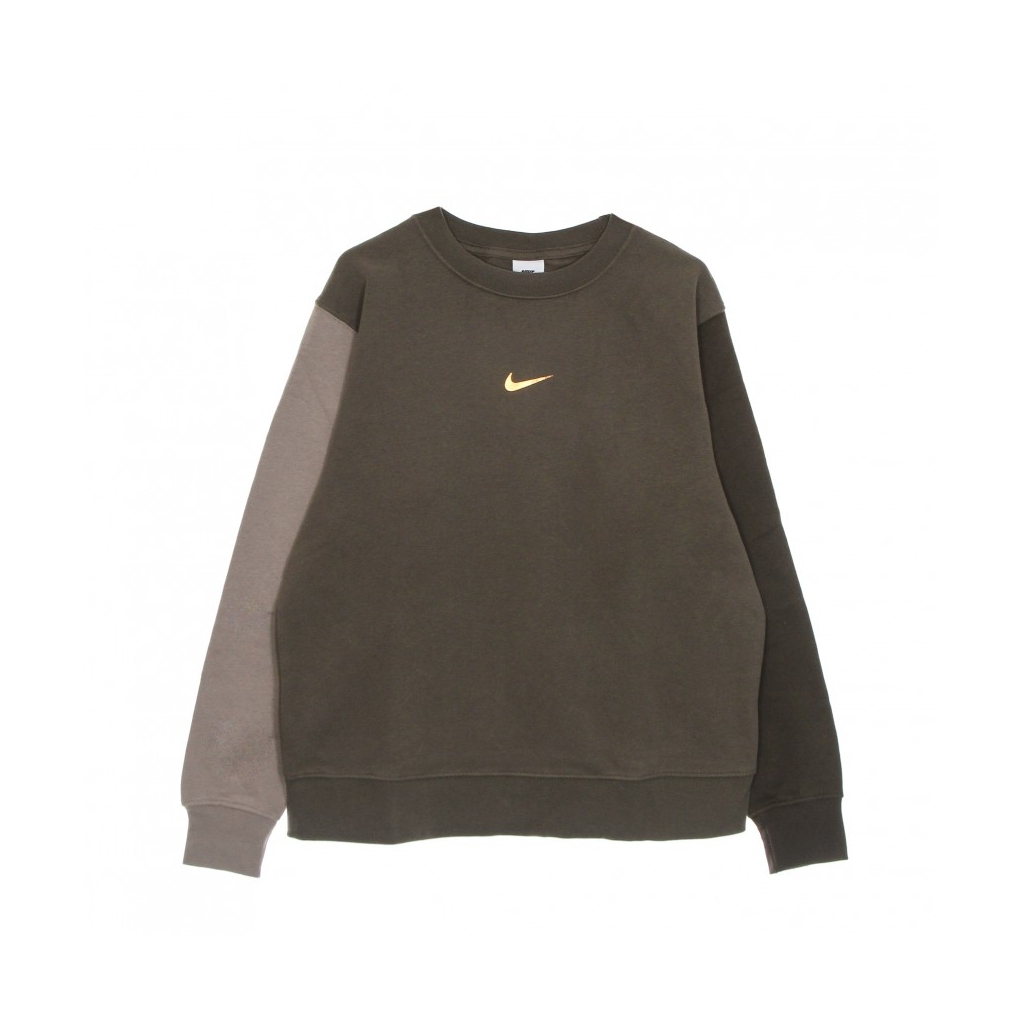 felpa girocollo donna w crew lbr swoosh IRONSTONE