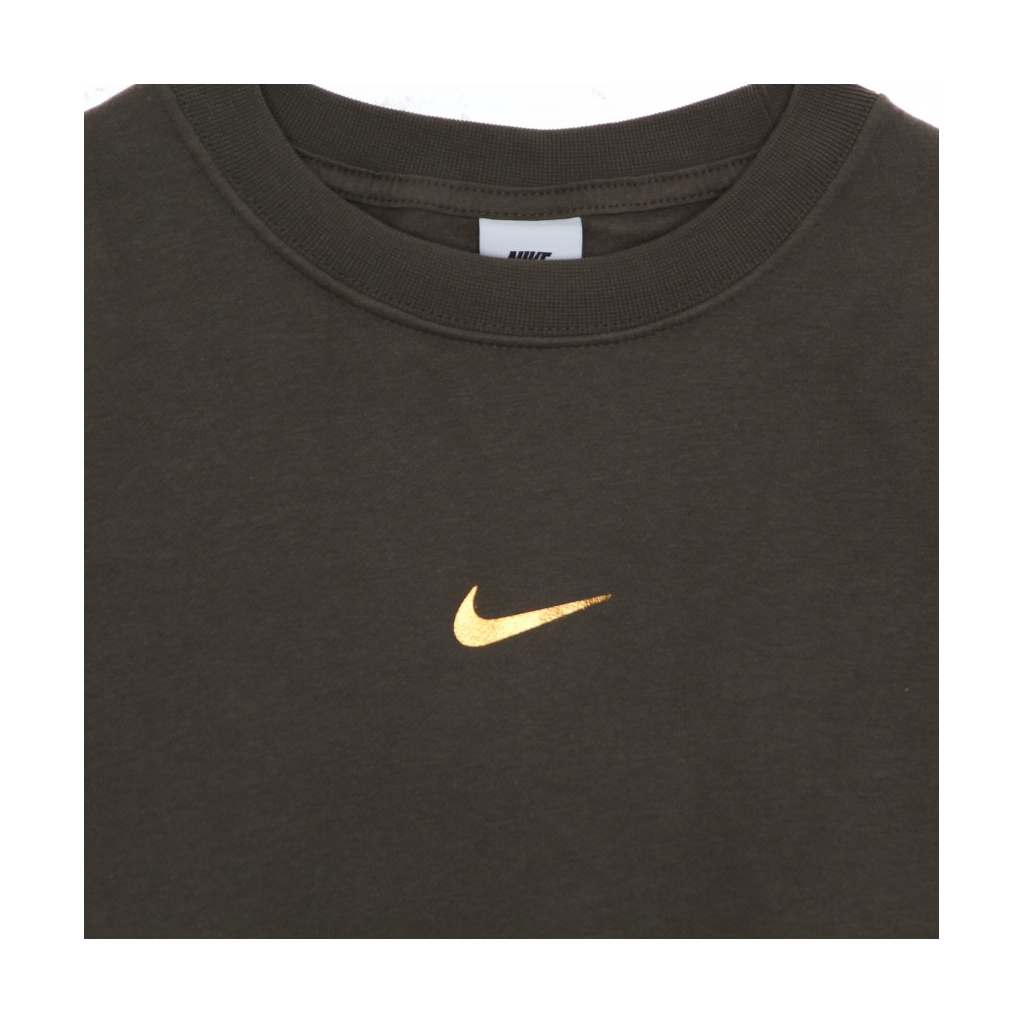 felpa girocollo donna w crew lbr swoosh IRONSTONE