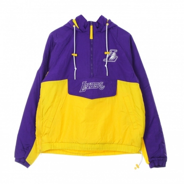 giubbotto uomo nba courtside premium jacket loslak FIELD PURPLE/AMARILLO/WHITE