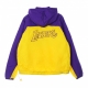 giubbotto uomo nba courtside premium jacket loslak FIELD PURPLE/AMARILLO/WHITE