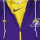 giubbotto uomo nba courtside premium jacket loslak FIELD PURPLE/AMARILLO/WHITE
