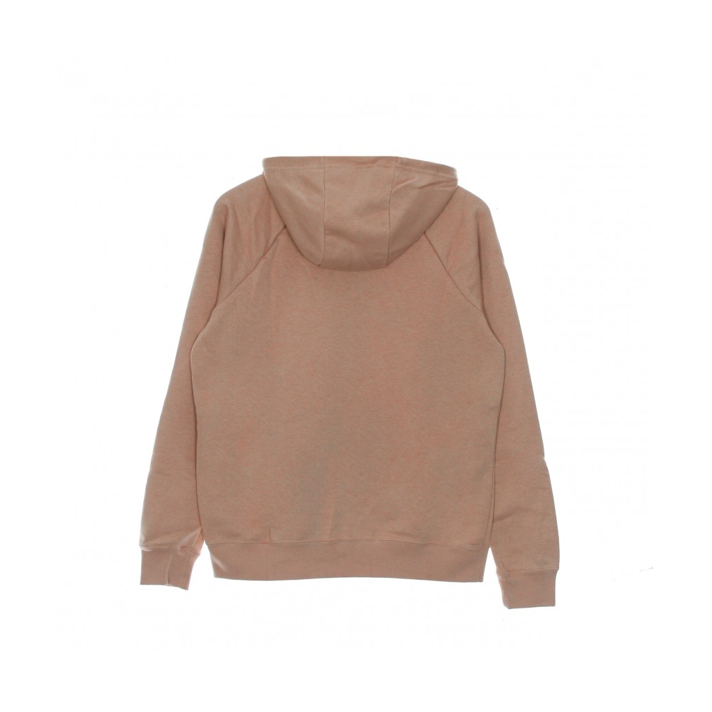 felpa cappuccio donna essential hoodie ROSE WHISPER/WHITE