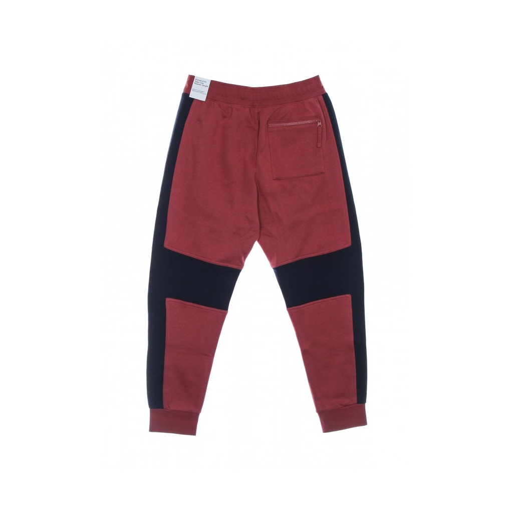 pantalone tuta leggero uomo air bb fleece pant CEDAR/OBSIDIAN/WHITE