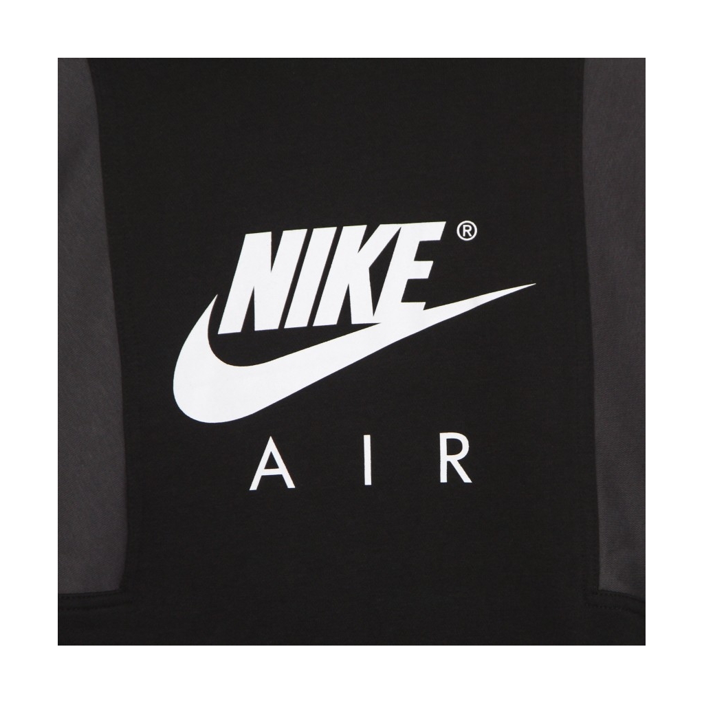felpa cappuccio uomo air po bb hoodie BLACK/ANTHRACITE/WHITE