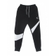 pantalone tuta leggero uomo swoosh tech fleece pant BLACK/WHITE/WHITE