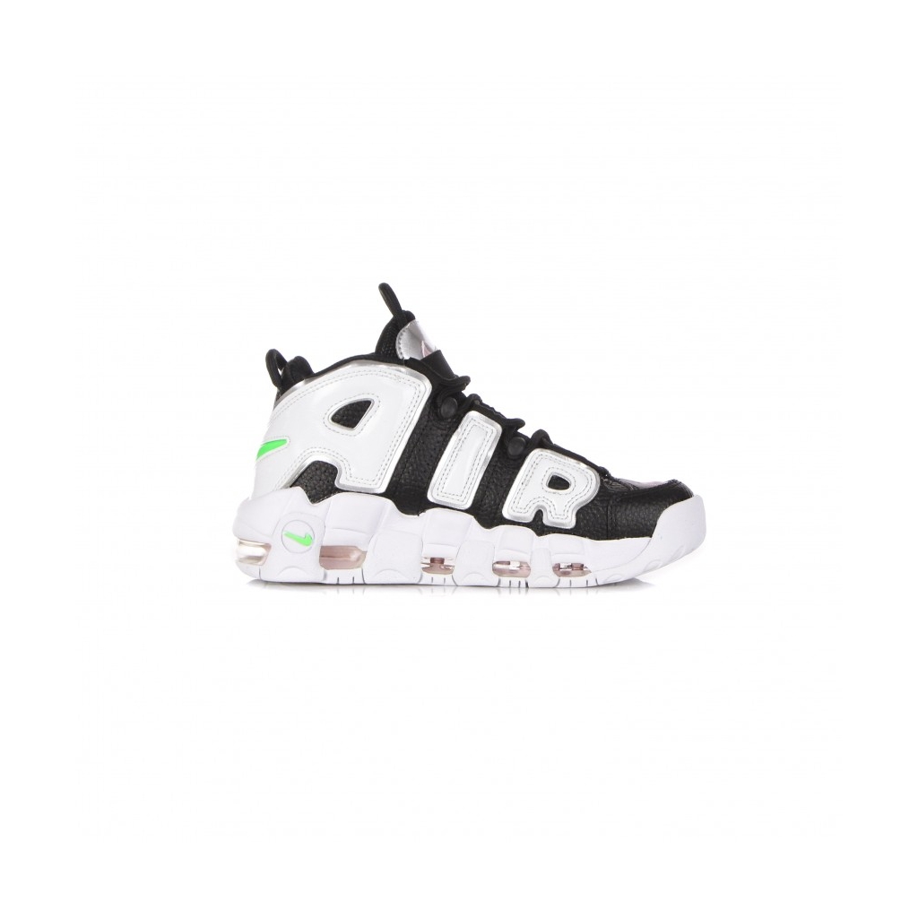 scarpa alta donna wmns uptempo BLACK/SUMMIT WHITE/METALLIC SILVER