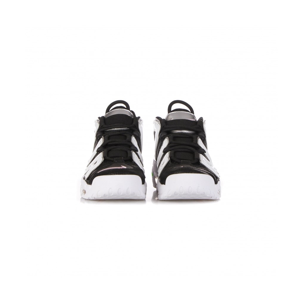 scarpa alta donna wmns uptempo BLACK/SUMMIT WHITE/METALLIC SILVER