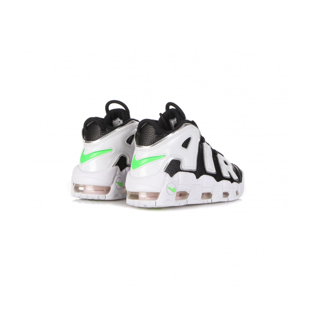 scarpa alta donna wmns uptempo BLACK/SUMMIT WHITE/METALLIC SILVER