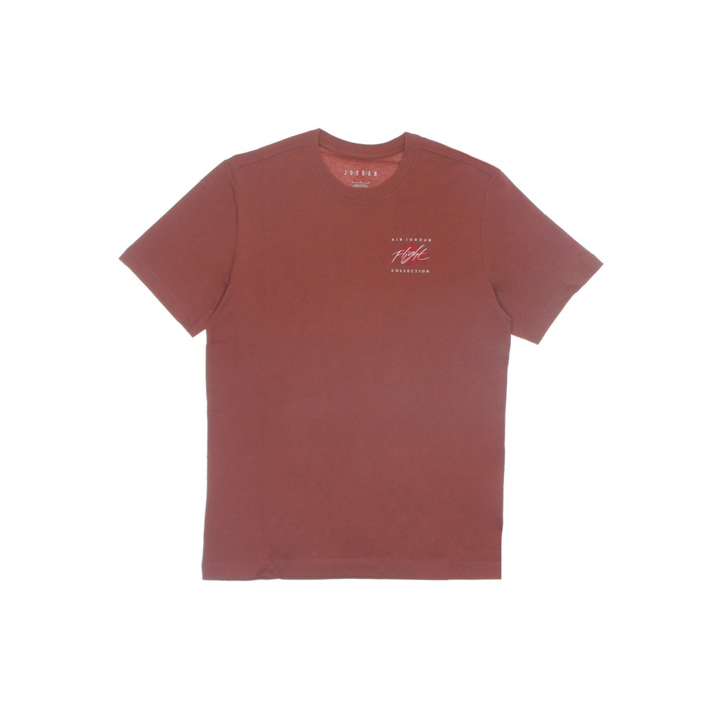 maglietta uomo jordan flight essential CANYON RUST/WHITE/MYSTIC HIBISCUS
