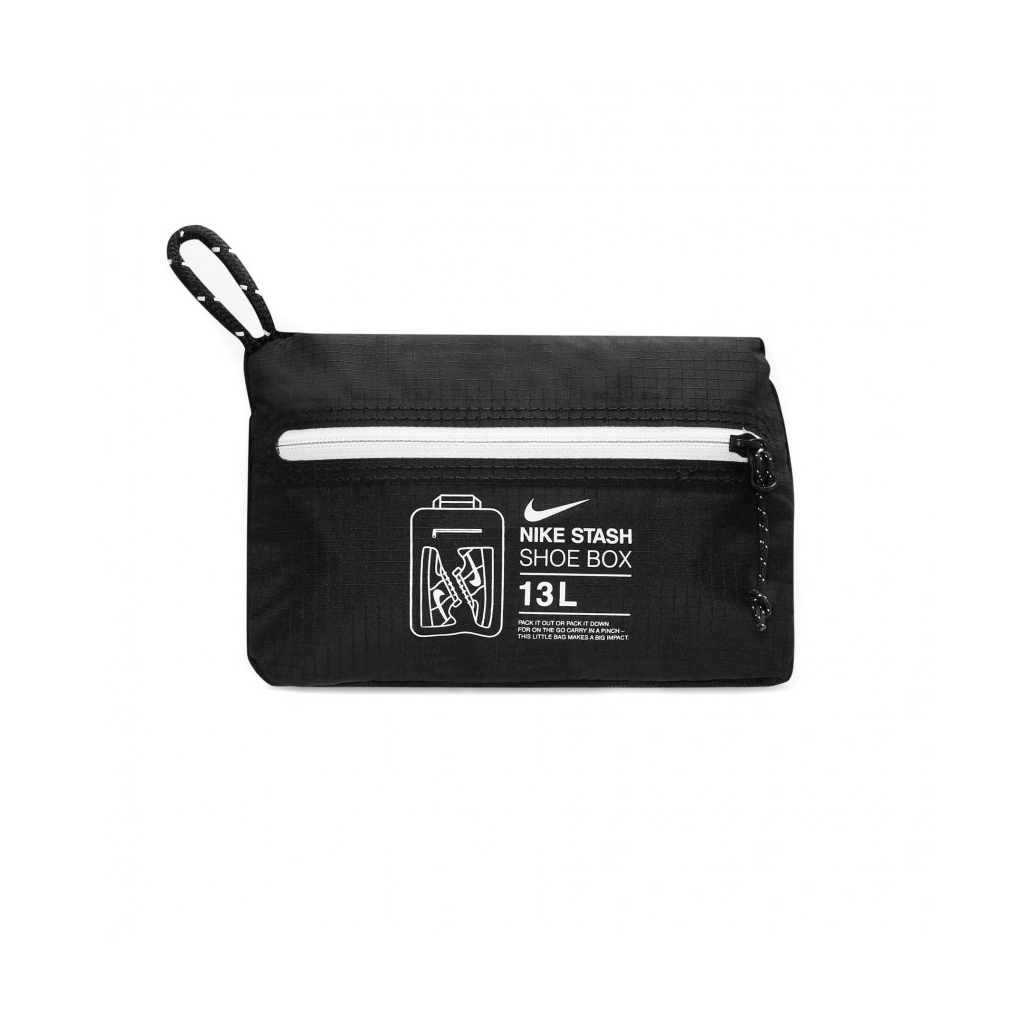 borsa portascarpe uomo stash shoe bag BLACK/BLACK/WHITE