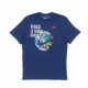maglietta uomo essential statement 1 tee DK MARINA BLUE
