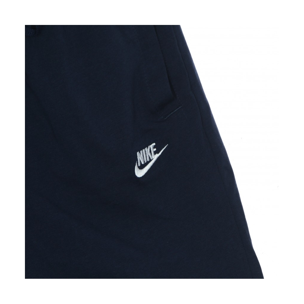 pantalone corto tuta uomo m sportswear club short jersey MIDNIGHT NAVY/WHITE
