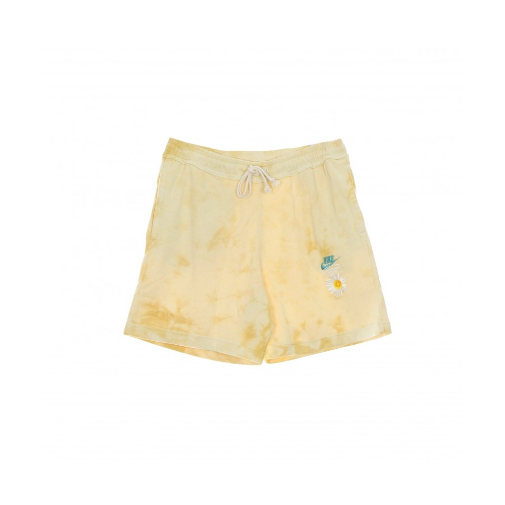 pantalone corto tuta uomo sportswear hibrid-s french-terry short SANDED GOLD