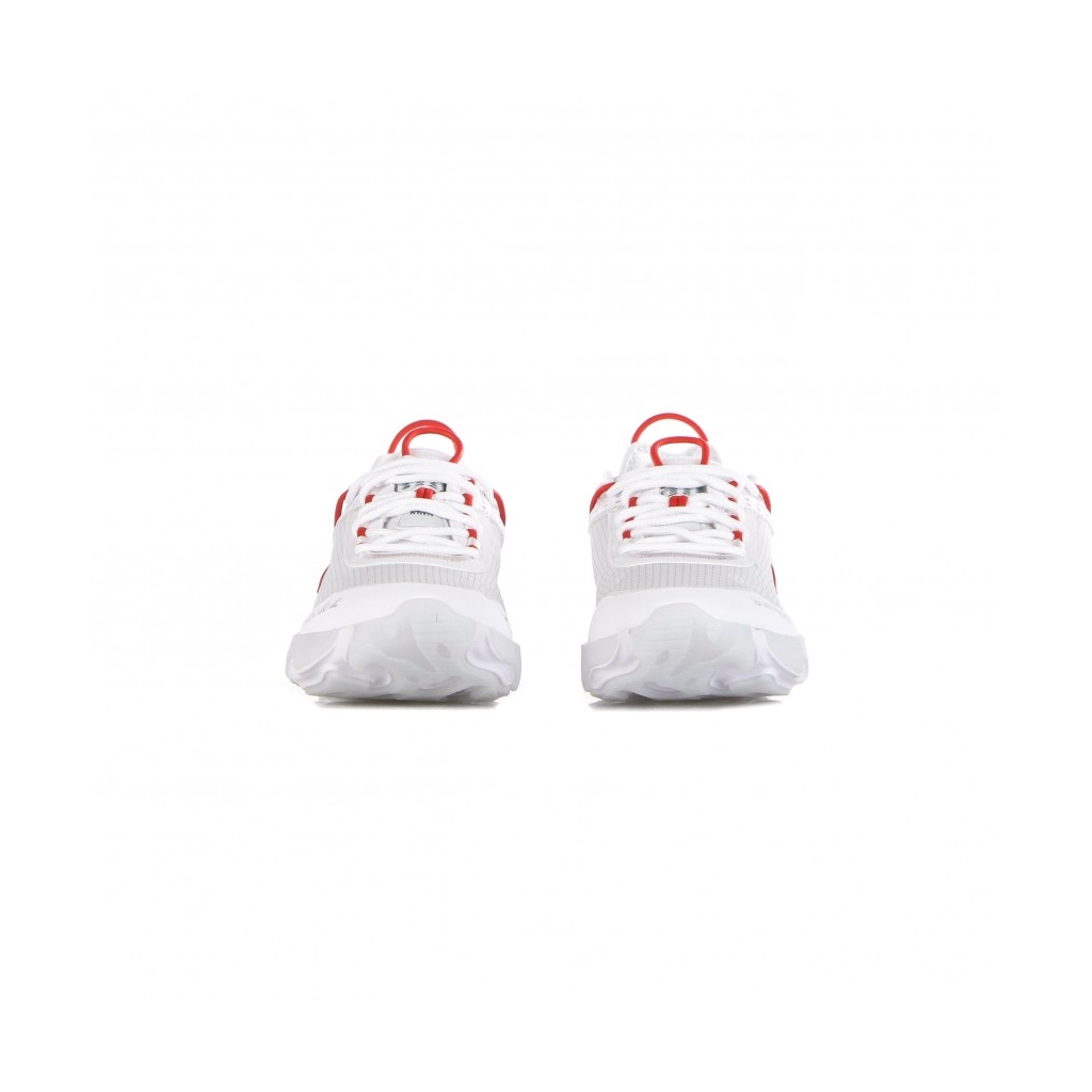 scarpa bassa uomo react live WHITE/WHITE/UNIVERSITY RED/NOBLE GREEN