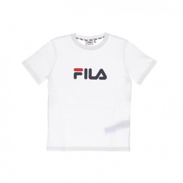 maglietta ragazzo solberg classic logo tee BRIGHT WHITE